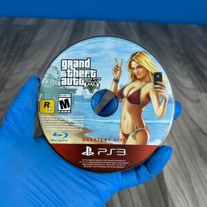 🔥 Grand Theft Auto 5 GTA 5 ( Sony Playstation 3 PS3 ) Game Disc Only TESTED!!🔥